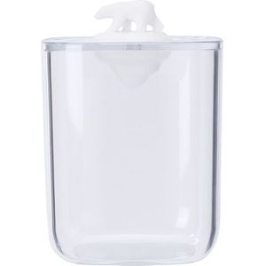 Wattenstaafjes Qtip Opslag Box Acryl Make Organizer Cosmetische Make-Up Wattenschijfje Organizer Sieraden Container (Lege Doos)