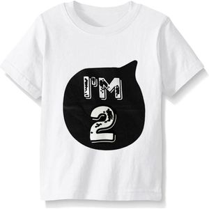 Zomer Kids Tops Jongens Meisjes Korte Mouw T-shirt Voor Verjaardag Kinderen Kleding Grappige Katoen Tees Tops Leeftijd 1 2 3 4 Baby Kleding