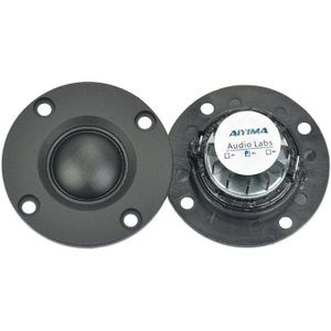 Aiyima 2 Stuks Tweeter 2 Inch 6 Ohm 30W Dome Zijde Film Tweeter Hifi Treble Luidspreker Audio Luidspreker Met heatsink