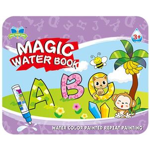 Pen Kleuring Board Magic Water Schilderij Speelgoed Kids Tekening Boek Doodle Herbruikbare Nummer/Dier/Voertuig Water Album