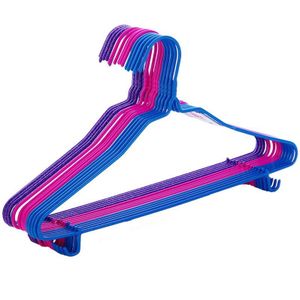 10 stks/partij Kinderen Volwassen Hanger Non-Slip Rvs Hangter Shirt Haak Hangers Jas Kledingrek