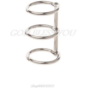 Diy Metalen Clip 3 Gaten Ring Voor Notebook Losbladige Agenda Fotoalbum Binding Au26 20