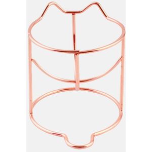 Make-Up Ei Poederdons Beugel Doos Spons Kalebas Poederdons Rack Droger Organizer Beauty Plank Holder Tool 1Pc