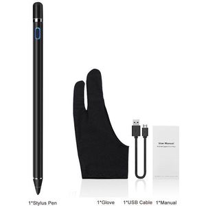 Universele 2 In 1 Stylus Tekening Tablet Pennen Capacitieve Scherm Touch Pen Voor Mobiele Android Telefoon Smart Pen Telefoon Accessoires