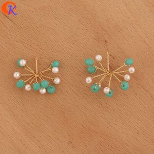 Hartelijke 20Pcs 23*25MM Sieraden Accessoires/DIY/Sieraden Maken/Hand Gemaakt/Bloem vorm/Zaad Kraal Charms/Oorbel Bevindingen