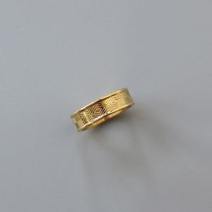 Titanium Staal Geometrische Ringen Voor Vrouwen Lovers Mode-sieraden
