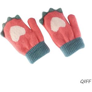 Winter Outdoor Baby Jongens Meisjes Gebreide Handschoenen Kinderen Warm Volledige Vinger Wanten CORB