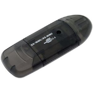 Hoge Snelheid mini Micro SD T-Flash TF SDHC USB 2.0 Memory Card Reader Adapter Met Dual dubbele hoed deksel