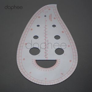 Dophee 1 stks Multi-stijl Naaien Patchwork Heerser Franse Curve Metrische Liniaal Voor DIY Kleermaker Naaien Dressmaking