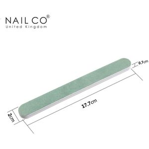 Arte Clavo Groene Spons Polijsten Strip Zand Bar Rubber Frosted Dubbel-Kanten Beroep Manicure Nail Art Care Salon Tool reparatie