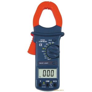 DT201 1000V Dc Ac/Dc Multimeter Klem Ampèremeter Grote Jaw Stroomtang Meter Lcd Digitale Houvast Gereedschap Digitale stroomtang