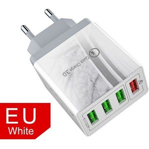 OLA USB Charger Quick Charge 3.0 Fast Charger QC3.0 QC Multi Plug Adapter Muur Mobiele Telefoon Oplader Voor iPhone Samsung xiao mi mi
