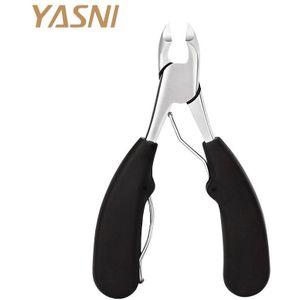 Rvs Nagelknipper En Antislip Handvat Nagelschaartje Cuticle Professionele Manicure Tang cutter tool NT102