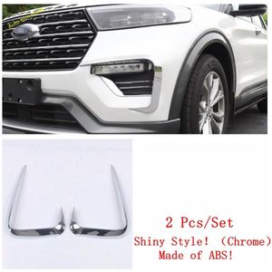 Achterlichten Mistlichten Lampen Blad Decoratie Strip Cover Trim Fit Voor Ford Explorer Accessoires Buitenkant Refit Kit