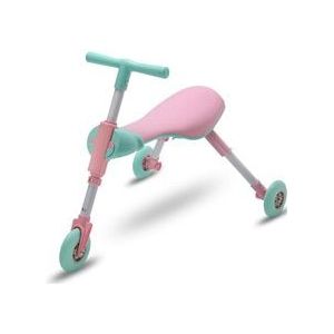 Braxel Driewieler Voor Kinderen Van 2, 3, 4 En 5 Jaar, Kinderfiets Met Verstelbaar Zadel, Meegroeiende Driewieler Voor Jongens En Meisjes Van 1 Tot 4 Jaar, Draagvermogen 35 Kg, Eenhoorn