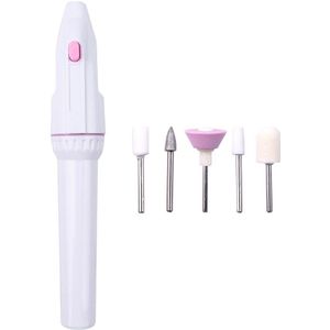 Professionele Elektrische Nagel Boor Machine Nail Bestanden Pen Pedicure 6 Bits Millinguv Led Gel Polish Remover Nail Art Manicure Tool