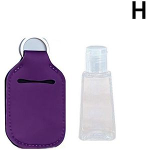 30Ml Lege Hand Sanitizer Fles Mini Draagbare Reizen Desinfecteren Flessen Met Navulbare Sleutelhanger Siliconen Gel Houder Fles K9S9
