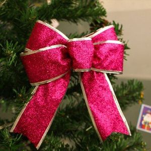 Navidad strik enfeites de natal decoracion hogar kerstboom handgemaakte kerstboom ornamenten verpakking accessoires 25 cm