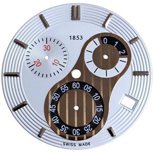 32.5Mm Wijzerplaat Case Voor T024417A Mannen Quartz T024 Horloge Tekst Horloge Accessoires T024417 Reparatie Onderdelen