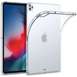 Schokbestendig Siliconen Case Voor Apple Ipad Pro 11 12.9 Flexibele Bumper Helder Transparant Funda Back Cover
