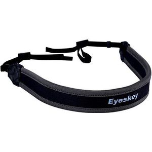 Black & Grey Verrekijker/Camera Neck Strap Hals Schouder Zwarte Riem Optics Verstelbare Verrekijker Band Verrekijker Carrier