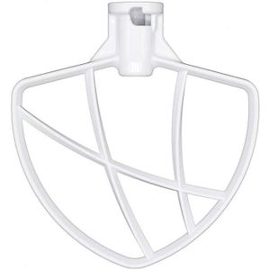 Gecoate Platte Klopper Voor Kitchenaid 6 Quart Kom-Lift Stand Mixer-Deeg Mengen Peddel Pasta Bijlagen Voor Kitchenaid