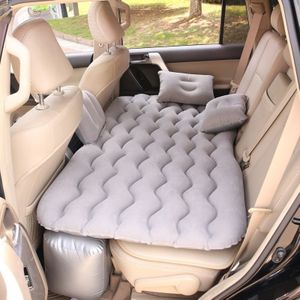 Auto Lucht Opblaasbare Achterbank Reizen Bed Matras Matras Luchtbed Multi Functionele Sofa Kussen Outdoor Camping Mat Kussen