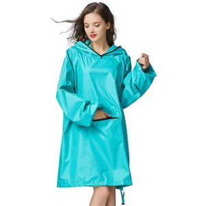 Euramerican Batwing Mouw Regenjas Grote Lange Mouw Regen Jas Met Regenhoed Mannen En Vrouwen Poncho