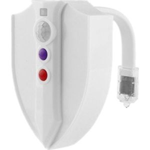 Uv Sterilisatie Backlight Led Toiletpot Seat Night Lamp Motion Sensor 8 Kleur 37MD