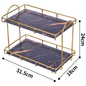 Multifunctionele Opslag Rack Badkamer Make Organizer Verwijderbare Desktop Opslag Plank Luxe Cosmeticsorganizer