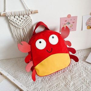 Kids Leuke Cartoon Krab Vorm Kleuterschool Leuke Rugzak Cartoon Dier Vorm Schooltas Voor Kinderen Jongens Meisjes