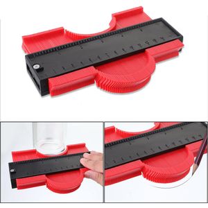 12/14/25 Cm Onregelmatige Contouren Gauge Arc Heerser Plastic Gauge Profiel Schaal Template Schaal Betegelen Laminaat