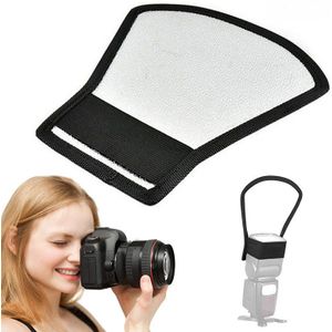 Camera Flash Accessoires Diffuser Softbox Zilver Wit Reflector Voor Canon Nikon Metz Minolta Sigma Olympus Sony
