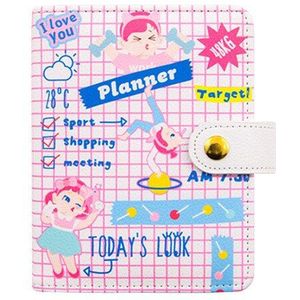 Agenda Planner Organizer Dagboek A6/A7 Dokibook Kawaii Spiraal Notebook Wekelijkse Maandelijkse Persoonlijke Reizen Dagboek Journal Note Boek