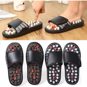 Voet Acupunt Activeren Massage Anti-Slip Slippers Acupressuur Therapie Schoenen Voetverzorging Ontspanning Schoen