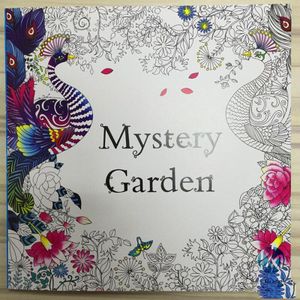 24 Pagina 'S Engels Kleurboeken Mystery Tuin Voor Volwassen Kinderen Handgetekende Stress Graffiti Schilderij Libros