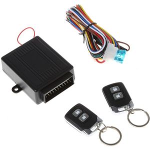 Universele Alarm Systeem Auto Centrale Kit Deurvergrendeling Locking Vehicle Keyless Entry System Met 2 Afstandsbedieningen