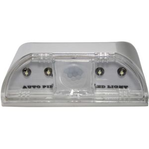 L0403 LED PIR Body Motion Sensor Wandlamp LED Nachtlampje Batterij voor Closet Trappen Kelder Hal Muur Kast