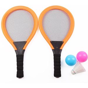 2 In 1 Kids Play Tuin Ouder-kind Spel Strand Educatief Badminton Tennis Racket Speelgoed Set Photo Prop outdoor Sport