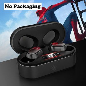 Draadloze Bluetooth 5.0 Koptelefoon Waterdichte Oordopjes In Ear Headset Met Microfoon 3D Stereo Geluid Voor Smart Telefoon