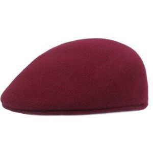 XdanqinX Herfst Winter Mode Elegante Warm Baretten Voor Vrouwen Eenvoudige Effen Kleur Eendenbek Baret vrouwen Platte Cap Golf Ivy cap