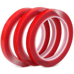 Auto Acryl Tape Transparante Dubbelzijdige Tape Sticker Voor Fiat 500 Grande Punto Ducato Punto Panda Voor Ssangyong Kyron Actyon