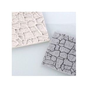 Geplaveide Muur Lijn Graan Vorm Siliconen Afdrukken Textuur Mat Sugarcraft Fondant Mold