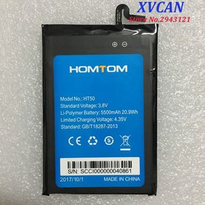 100% Homtom HT50 Batterij Vervanging 5.5Inch 5500Mah Backup Batterijen Vervanging Voor Homtom HT50 Smart Telefoon