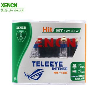 XENCN H7 PX26D 12V 55W Teleeye Intens Licht Auto Koplampen Lampen UV Filter Halogeen Lamp voor ford focus 2pcs