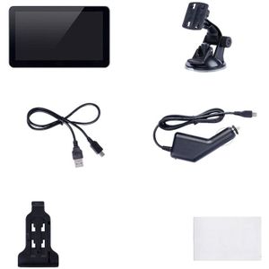 7 Inch Druk Sn Gps Navigatie Tft Lcd-scherm Gps Universele Draagbare Navigator Noord-amerika Kaart