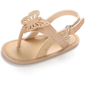 Baby Meisje Sandalen Pu Boog-Knoop Sandalen Platte Hakken Peuter Kids Summer Party Wedding Bloem Parels Sandalen Schoenen