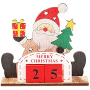 Kerst Kalender Accessoires Decoratieve Hanger Creatieve Producten Amusing Kerst Countdown Kalender