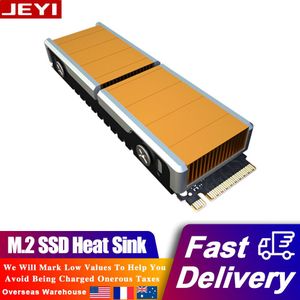 Jeyi M.2 Ssd Koellichaam Zuiver Koper Aluminium Legering Koeling Radiator Solid State Harde Schijf Vinnen Heatsink Cooler