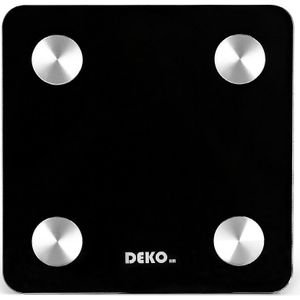 Deko Lichaamsvet Schaal Smart Bluetooth Badkamer Weegschaal Gezondheid Monitoring Draadloze Digitale Lichaamssamenstelling Analyzer